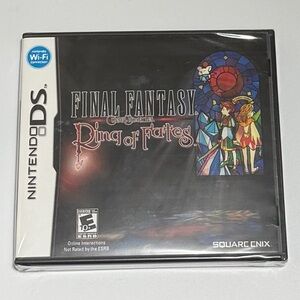 Sealed Nintendo DS Final Fantasy Crystal Chronicles Ring of Fates